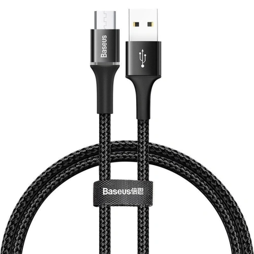 Kup Micro USB kábel LED világítással Baseus Halo 3A 1m (fekete) - BSU773BLK - {ean13} - Sklep Home Screen