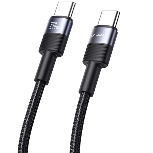 Kup Kabel USAMS USB-C / USB-C 240W 1.2m SY Series tarnish - USA1141 - {ean13} - Sklep Home Screen