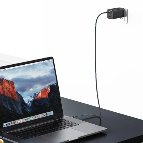 Buy USAMS USB-C / USB-C 240W 1.2m SY Series tarnish - USA1141 - {ean13} - Home Screen Store Europe
