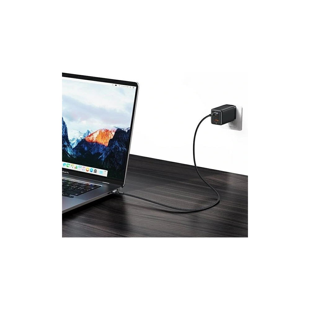 Kabel USAMS USB-C / USB-C 240W 1.2m SY Series tarnish