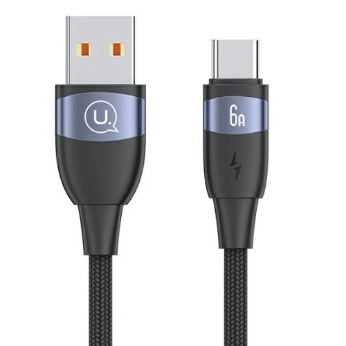 Kup Cablu USAMS U85 USB-A / USB-C 6A 2m Încărcare rapidă negru/black - USA1143 - {ean13} - Sklep Home Screen