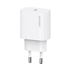 Kup Ładowarka sieciowa USAMS CC226 T65 PD 20W Fast Charging + kabel USB-C / USB-C 60W biały/white - USA1144 - {ean13} - Sklep Home Screen