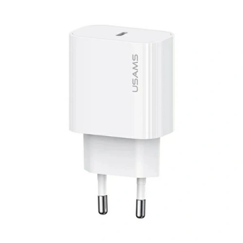 Kup Ładowarka sieciowa USAMS CC226 T65 PD 20W Fast Charging + kabel USB-C / USB-C 60W biały/white - USA1144 - {ean13} - Sklep Home Screen