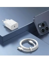 Kup Ładowarka sieciowa USAMS CC226 T65 PD 20W Fast Charging + kabel USB-C / USB-C 60W biały/white - USA1144 - {ean13} - Sklep Home Screen