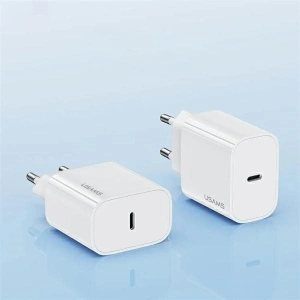 Kup Ładowarka sieciowa USAMS CC226 T65 PD 20W Fast Charging + kabel USB-C / USB-C 60W biały/white - USA1144 - {ean13} - Sklep Home Screen