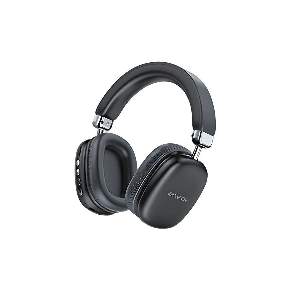 Słuchawki bezprzewodowe nauszne AWEI AT7 Bluetooth czarny/black