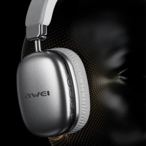 Kup Căști wireless de tip over-ear AWEI AT7 Bluetooth negru/black - AWEI210 - {ean13} - Sklep Home Screen