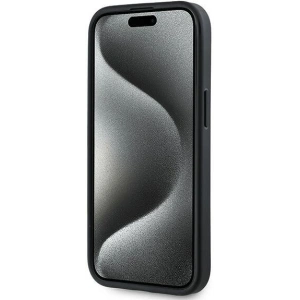 Kup Etui Karl Lagerfeld KLHCP14SPQDSMGK Apple iPhone 14 / 15 / 13 hardcase Diagonal Quilted Script czarny/black - KLD2120 - {ean13} - Sklep Home Screen
