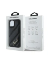 Kup Etui Karl Lagerfeld KLHCP14SPQDSMGK Apple iPhone 14 / 15 / 13 hardcase Diagonal Quilted Script černý/black - KLD2120 - {ean13} - Sklep Home Screen