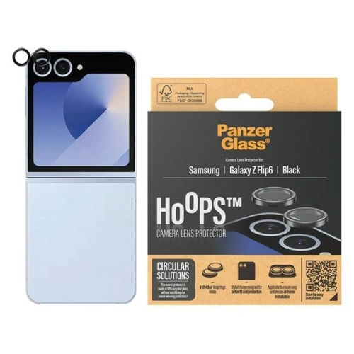 Kup Glas für das Objektiv der Kamera PanzerGlass Hoops Kamera Samsung Galaxy Z Flip6 - PZG685 - {ean13} - Sklep Home Screen