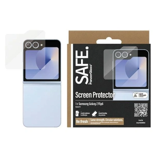Kup Edzett üveg SAFE by PanzerGlass Samsung Galaxy Z Flip6 képernyővédő Classic Fit - PZG692 - {ean13} - Sklep Home Screen