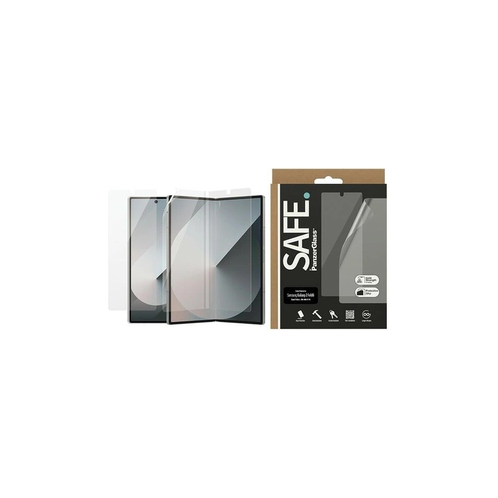 Zestaw folia + szkło SAFE by PanzerGlass Bundle 2in1 Samsung Galaxy Z Fold6 Screen Protector Ultra Wide-Fit + TPU Classic Fit
