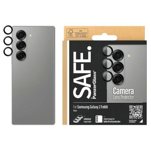 Kup Szkło na obiektyw aparatu SAFE by PanzerGlass Hoops Camera Samsung Galaxy Z Fold6 czarny/black - PZG694 - {ean13} - Sklep Home Screen
