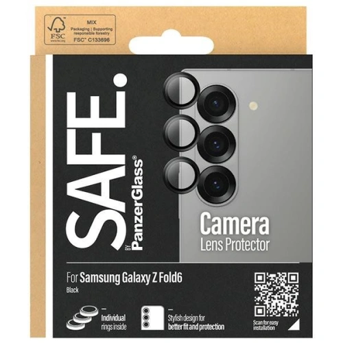 Kup Szkło na obiektyw aparatu SAFE by PanzerGlass Hoops Camera Samsung Galaxy Z Fold6 czarny/black - PZG694 - {ean13} - Sklep Home Screen