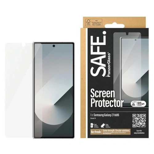 Kup Szkło hartowane SAFE by PanzerGlass Samsung Galaxy Z Fold6 Screen Protection Classic Fit - PZG695 - {ean13} - Sklep Home Screen