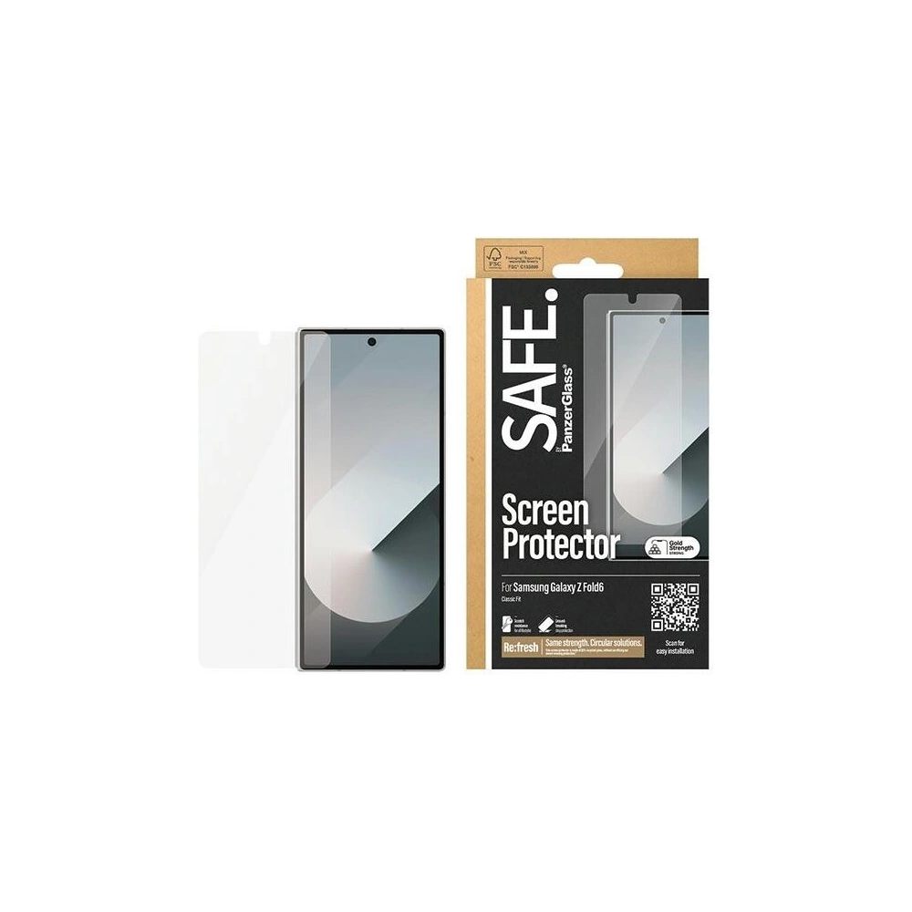 Szkło hartowane SAFE by PanzerGlass Samsung Galaxy Z Fold6 Screen Protection Classic Fit