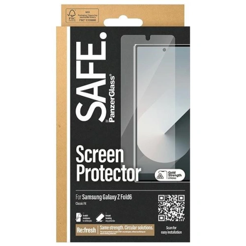 Kup Szkło hartowane SAFE by PanzerGlass Samsung Galaxy Z Fold6 Screen Protection Classic Fit - PZG695 - {ean13} - Sklep Home Screen