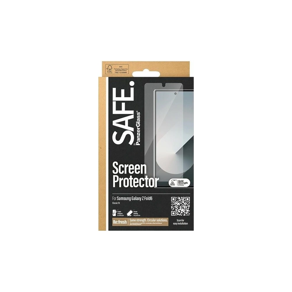 Szkło hartowane SAFE by PanzerGlass Samsung Galaxy Z Fold6 Screen Protection Classic Fit