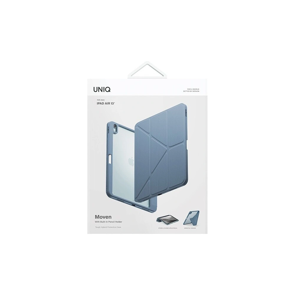 Etui UNIQ Moven Apple iPad Air 13" 2024 (6. generacji) niebieski/stone blue