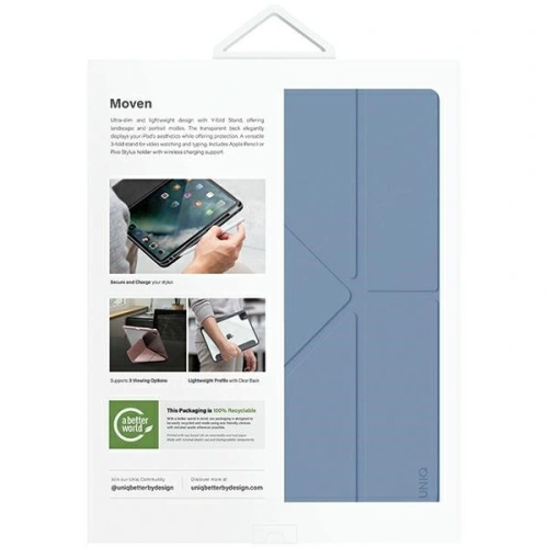 Kup Etui UNIQ Moven Apple iPad Air 13" 2024 (6. generációs) kék/kőszínű - UNIQ1178 - {ean13} - Sklep Home Screen