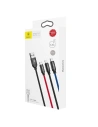 Kup Kabel USB Baseus 3w1 USB-C / Lightning / Micro 3,5A 0,3m (czarny) - BSU774BLK - {ean13} - Sklep Home Screen