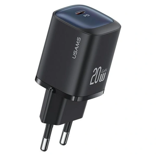 Kup USAMS CC248 USB-C 20W GaN Fast Charging Netzteil HC-Serie schwarz - USA1149 - {ean13} - Sklep Home Screen