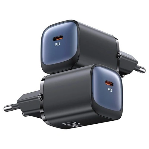 Kup USAMS CC248 USB-C 20W GaN Fast Charging Netzteil HC-Serie schwarz - USA1149 - {ean13} - Sklep Home Screen