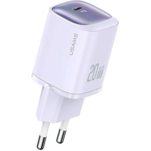 Kup USAMS CC248 USB-C 20W GaN Schnellladegerät HC Serie lila/purple - USA1150 - {ean13} - Sklep Home Screen