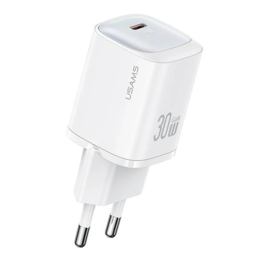 Kup USAMS CC251 Netzteil USB-C 30W GaN Schnellladung HC-Serie weiß/white - USA1151 - {ean13} - Sklep Home Screen