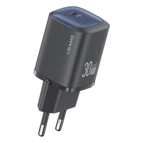 Kup Încărcător rețea USAMS CC251 USB-C 30W GaN Încărcare Rapidă HC Series negru/black - USA1152 - {ean13} - Sklep Home Screen