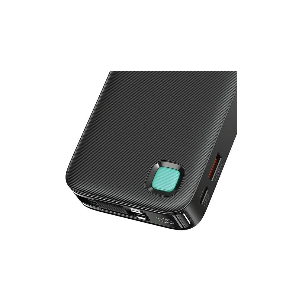 Powerbank USAMS 10000 mAh PD 20W Fast Charge XY Series  + kabel USB-C biały/white