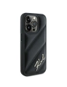Kup Etui Karl Lagerfeld KLHCP15LPQDSMGK Apple iPhone 15 Pro hardcase Diagonal Quilted Script černý/black - KLD2124 - {ean13} - Sklep Home Screen
