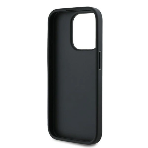 Kup Etui Karl Lagerfeld KLHCP15LPQDSMGK Apple iPhone 15 Pro hardcase Diagonal Quilted Script czarny/black - KLD2124 - {ean13} - Sklep Home Screen