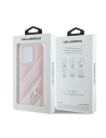 Kup Etui Karl Lagerfeld KLHCP15LPQDSMGP Apple iPhone 15 Pro hardcase Diagonal Quilted Script różowy/pink - KLD2125 - {ean13} - Sklep Home Screen