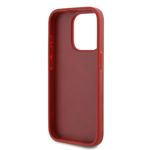 Kup Etui Karl Lagerfeld KLHCP15LPQDSMGR Apple iPhone 15 Pro hardcase Diagonal Quilted Script czerwony/red - KLD2126 - {ean13} - Sklep Home Screen