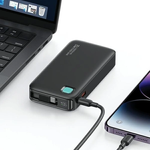 Kup Powerbank USAMS 10000 mAh PD 20W Fast Charge XY Series + kabel USB-C czarny/black - USA1158 - {ean13} - Sklep Home Screen