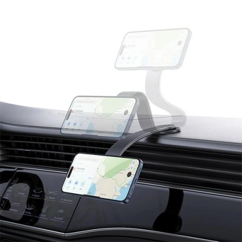 Kup Suport magnetic pentru mașină pentru geam / pe bord USAMS US-ZJ079 negru/black - USA1161 - {ean13} - Sklep Home Screen