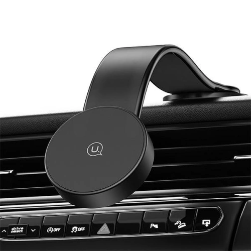 Kup Suport magnetic pentru mașină pentru geam / pe bord USAMS US-ZJ079 negru/black - USA1161 - {ean13} - Sklep Home Screen
