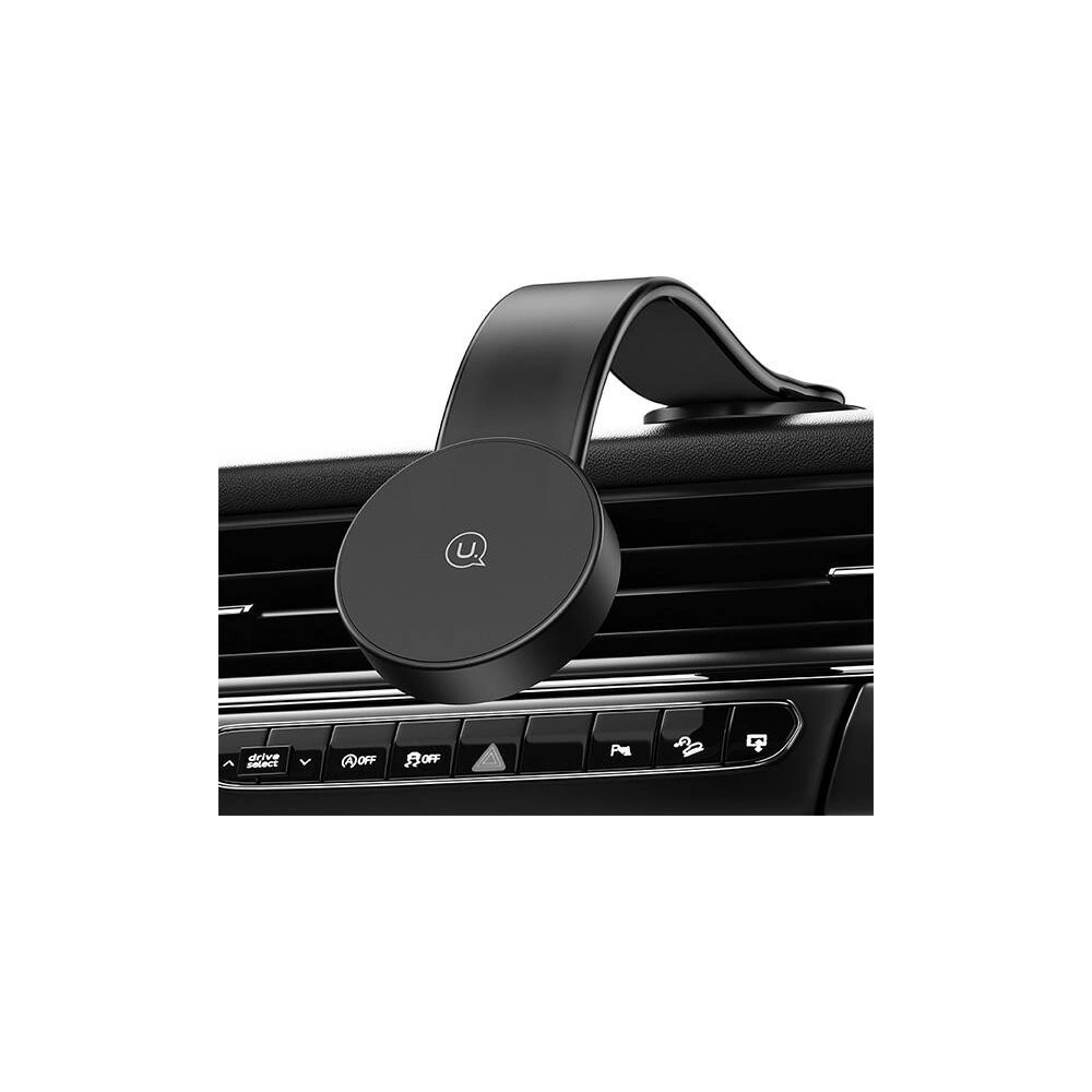 Magnetyczny uchwyt samochodowy do szyby / na kokpit USAMS US-ZJ079 czarny/black