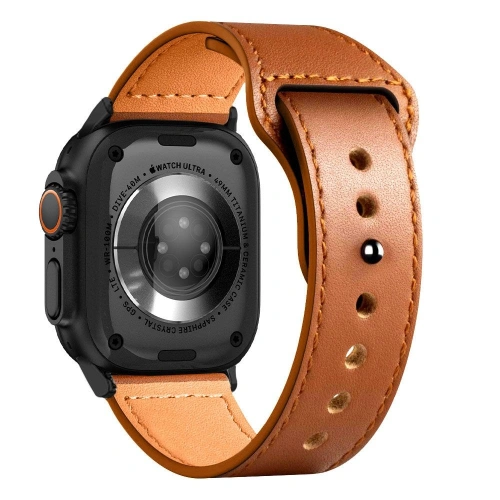 Kup Tech-Protect Naturalfit Apple Watch 4/5/6/7/8/9/SE/Ultra 1/2 42/44/45/49mm Braun - THP2940 - {ean13} - Sklep Home Screen