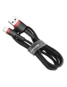 Kup Kabel Lightning USB Baseus Cafule 2,4A 1m (czarno-czerwony) - BSU776BLKRED - {ean13} - Sklep Home Screen