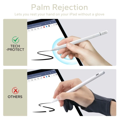 Kup Rudern Tech-Protect Digital Magnetic Stylus Pen 3 iPad Weiß - THP2945 - {ean13} - Sklep Home Screen