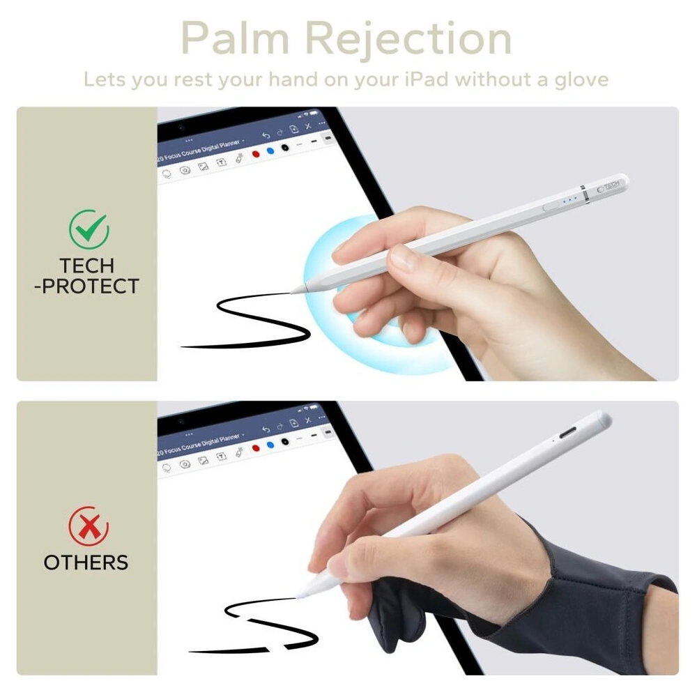 Rysik Tech-Protect Digital Magnetic Stylus Pen 3 iPad White