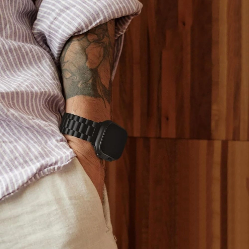 Pasek Tech-Protect Stainless Pro Apple Watch 4/5/6/7/8/9/SE/Ultra 1/2 42/44/45/49mm Titanium