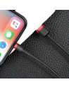 Kup Kabel Lightning USB Baseus Cafule 2,4A 1m (czarno-czerwony) - BSU776BLKRED - {ean13} - Sklep Home Screen