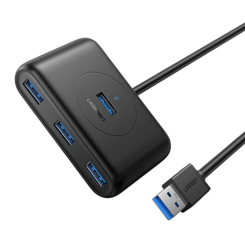 Kup UGREEN CR113 Adapter USB-A / 4xUSB-A 3.0 5Gbps 1m schwarz - UGR1860 - {ean13} - Sklep Home Screen