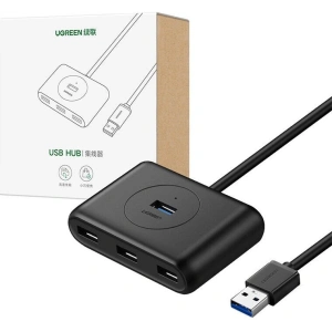 Kup UGREEN CR113 Adapter USB-A / 4xUSB-A 3.0 5Gbps 1m schwarz - UGR1860 - {ean13} - Sklep Home Screen