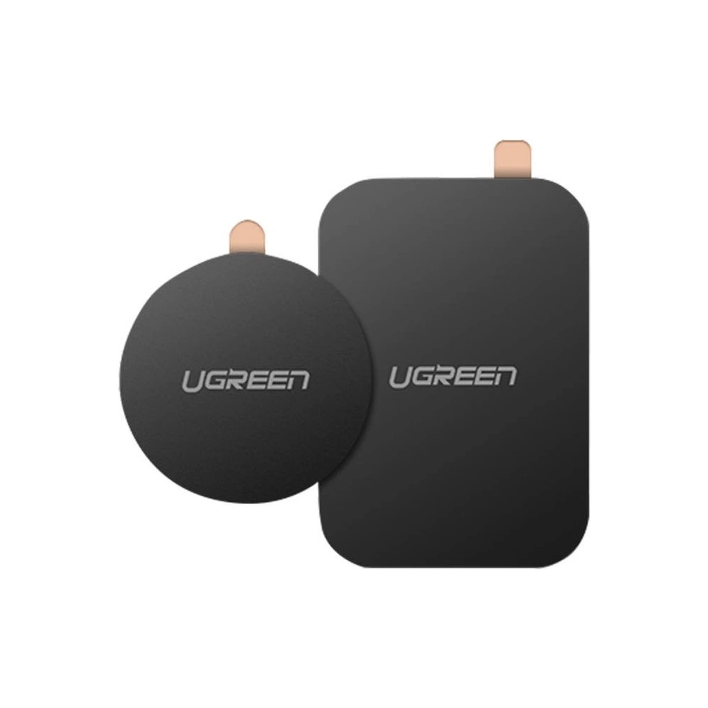 Blaszki do uchwytu magnetycznego UGREEN LP123 czarne [2 PACK]