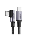 Winkel-USB-C / USB-C-Kabel UGREEN US255 3m 60W schwarz