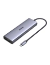 UGREEN USB-C / CM498 adapter 3xUSB-A 3.0, USB-C PD 100W, HDMI 4K30Hz, VGA, RJ45, SD/TF szürke